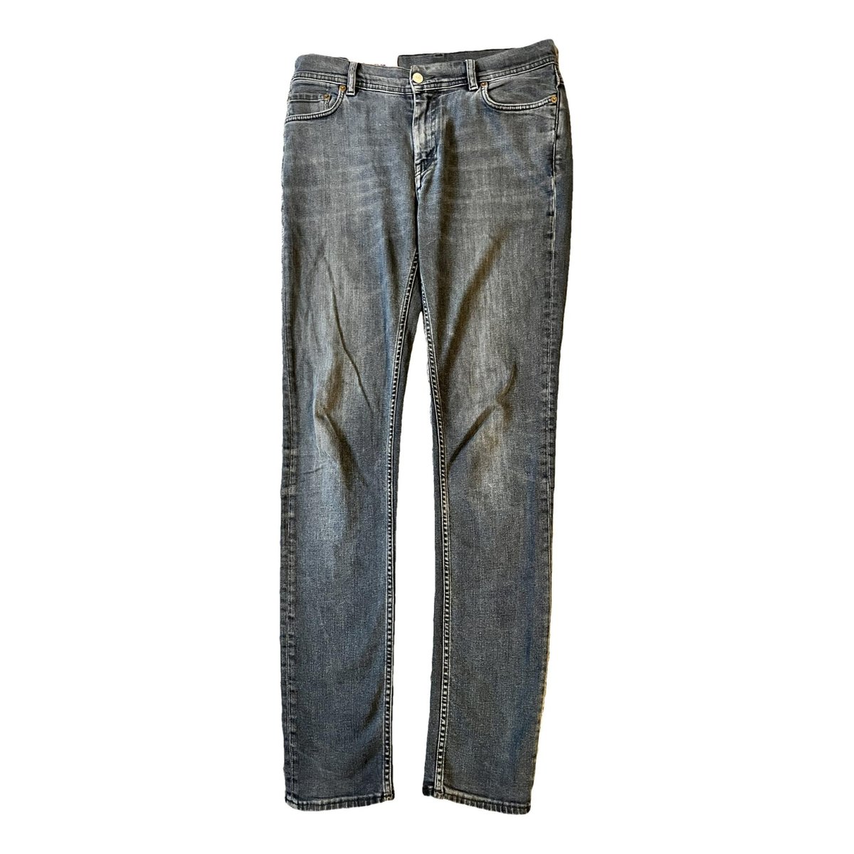 Blå Konst slim jeans