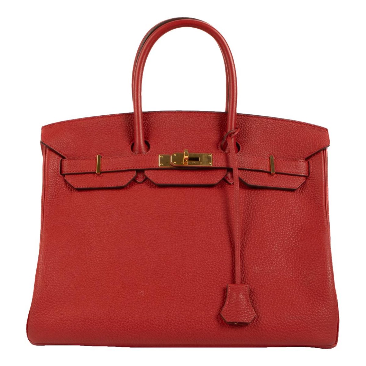 Birkin 35 leather handbag