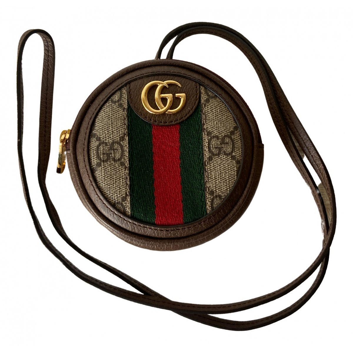 GG Marmont Round leather crossbody bag