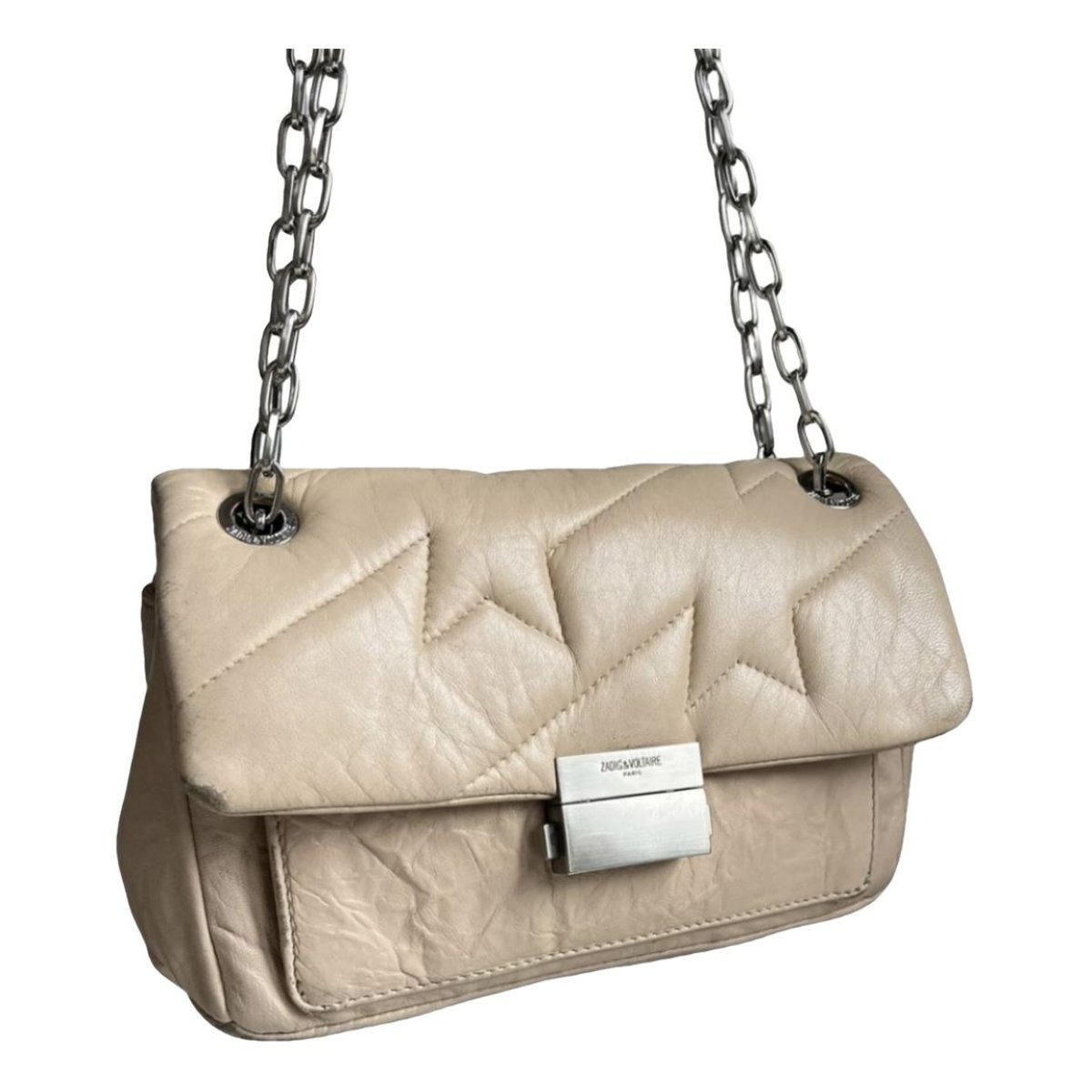 Rock leather crossbody bag
