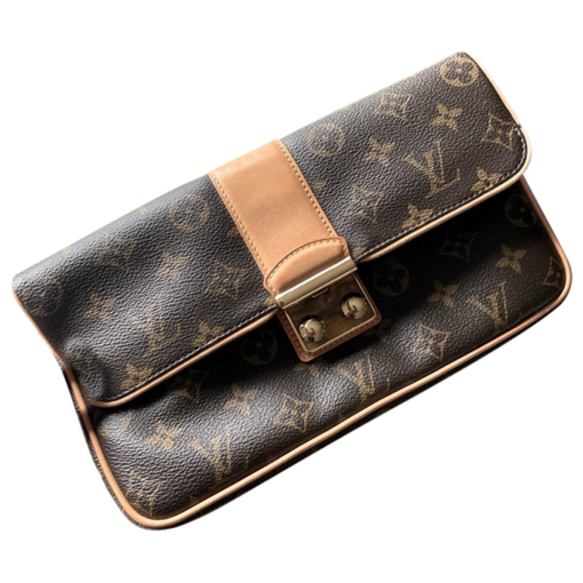 Sofia Coppola leather clutch bag