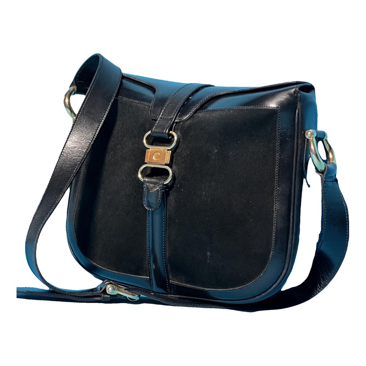 SAC 16 BESACE leather handbag