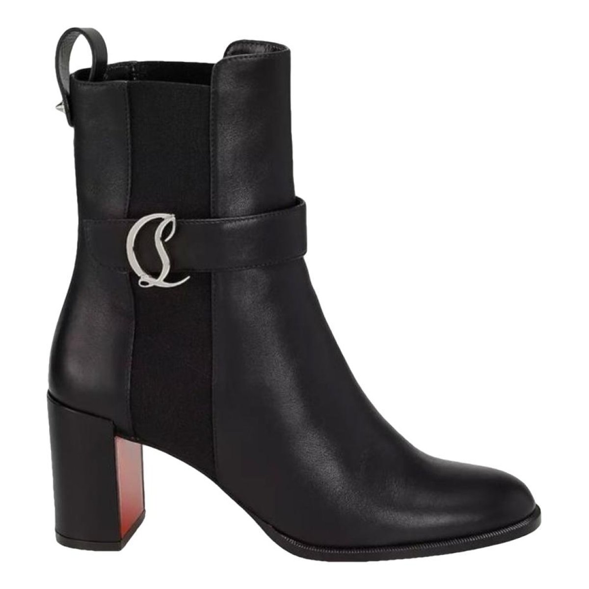 Suzy Folk leather ankle boots