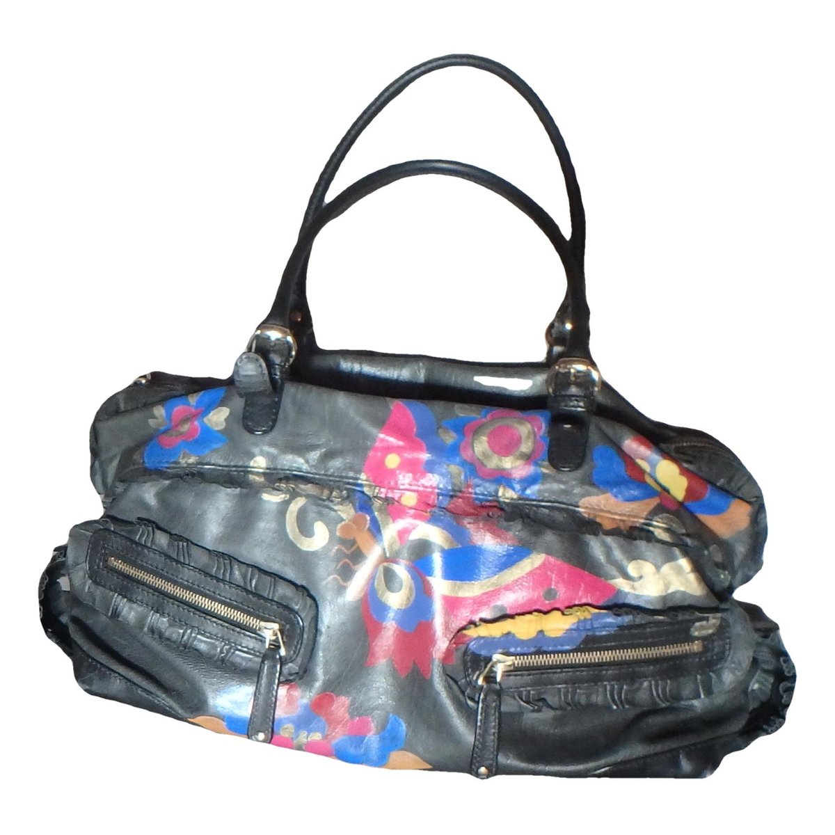 Britt leather handbag