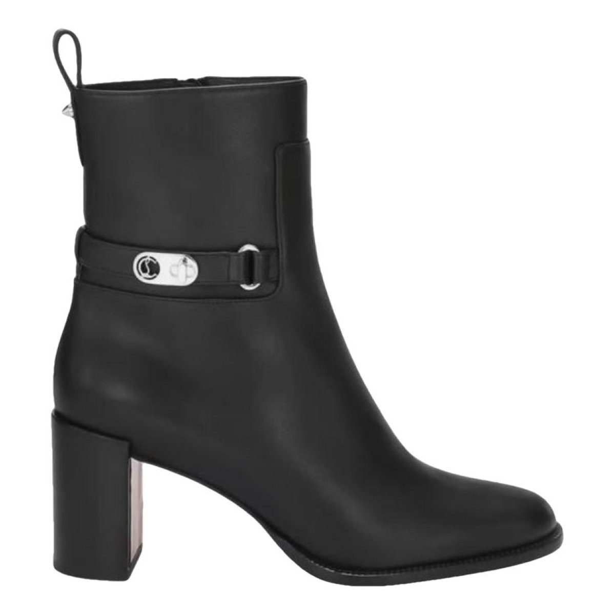 Suzy Folk leather ankle boots