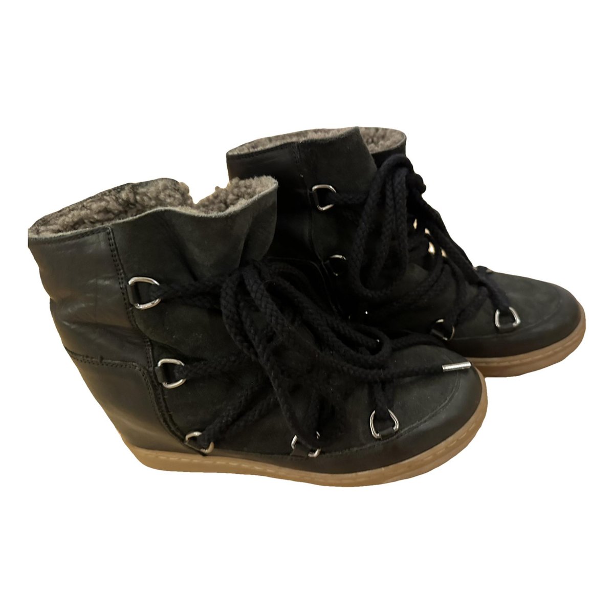 Nowles leather snow boots