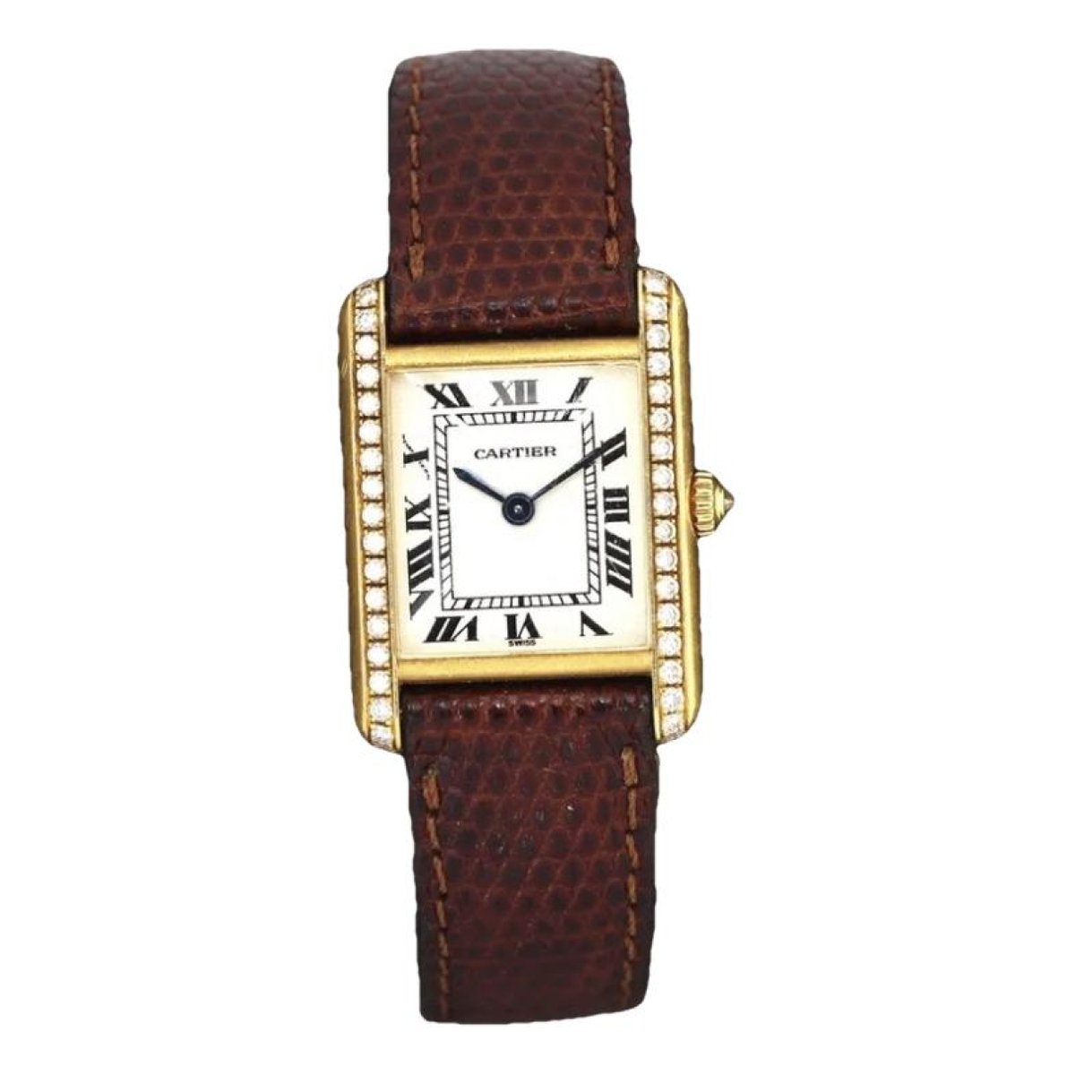Tank Louis Cartier yellow gold watch