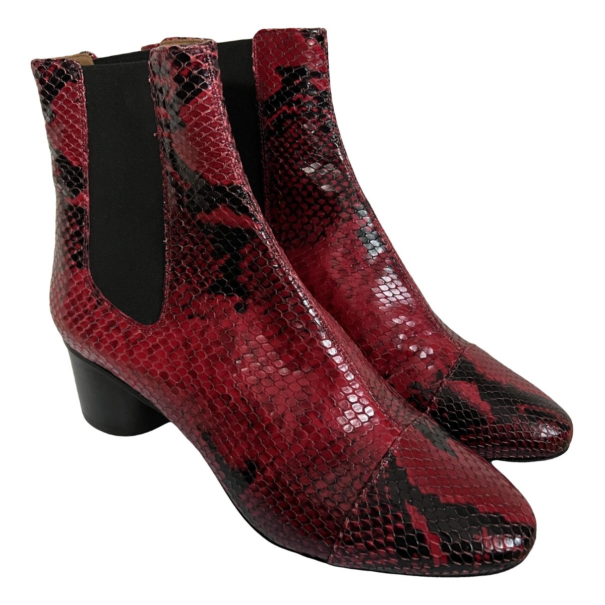 Danae leather ankle boots