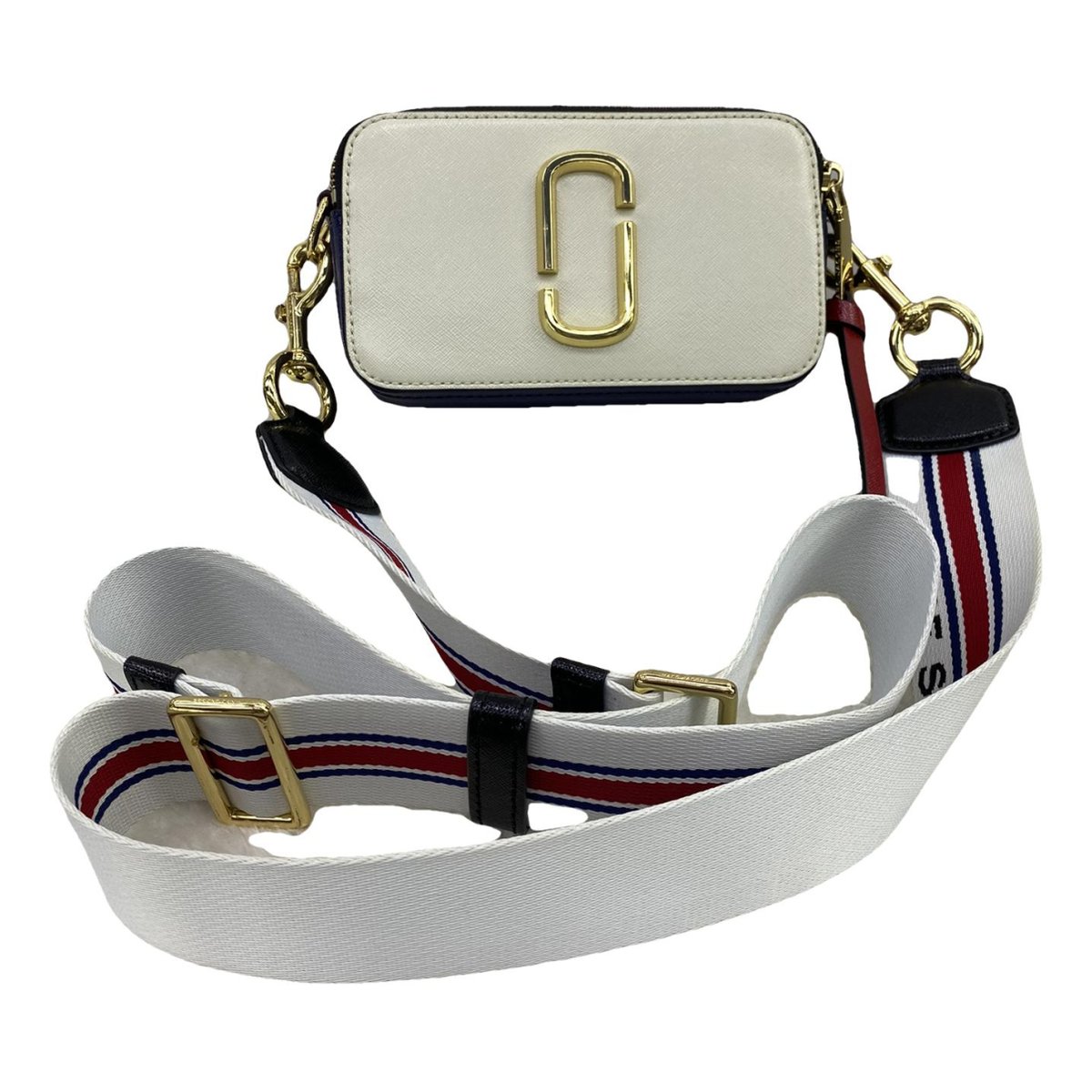 Snapshot leather crossbody bag