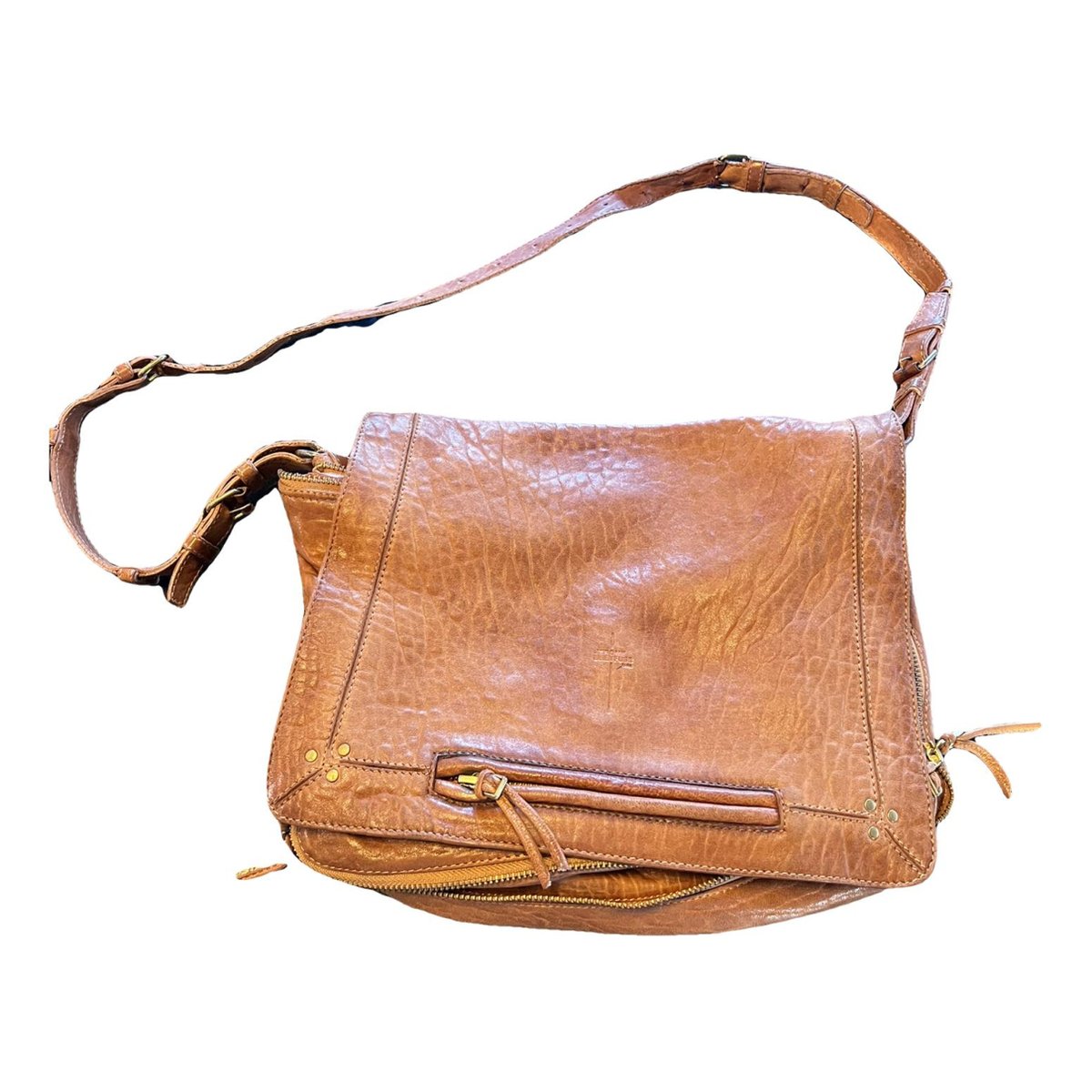 Albert leather crossbody bag