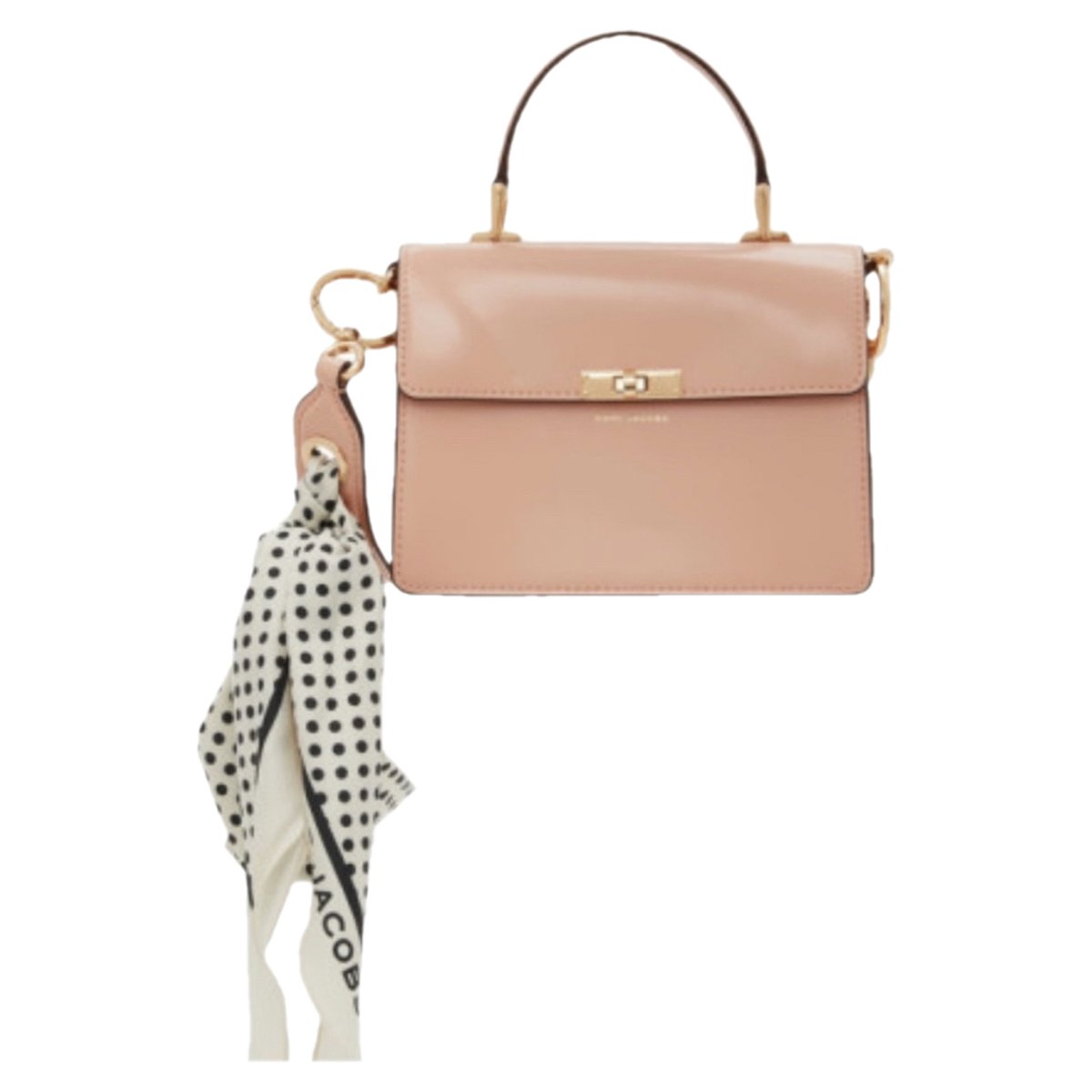 Downtown patent leather handbag
