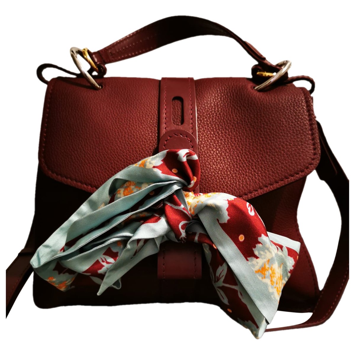 Aby Lock leather crossbody bag