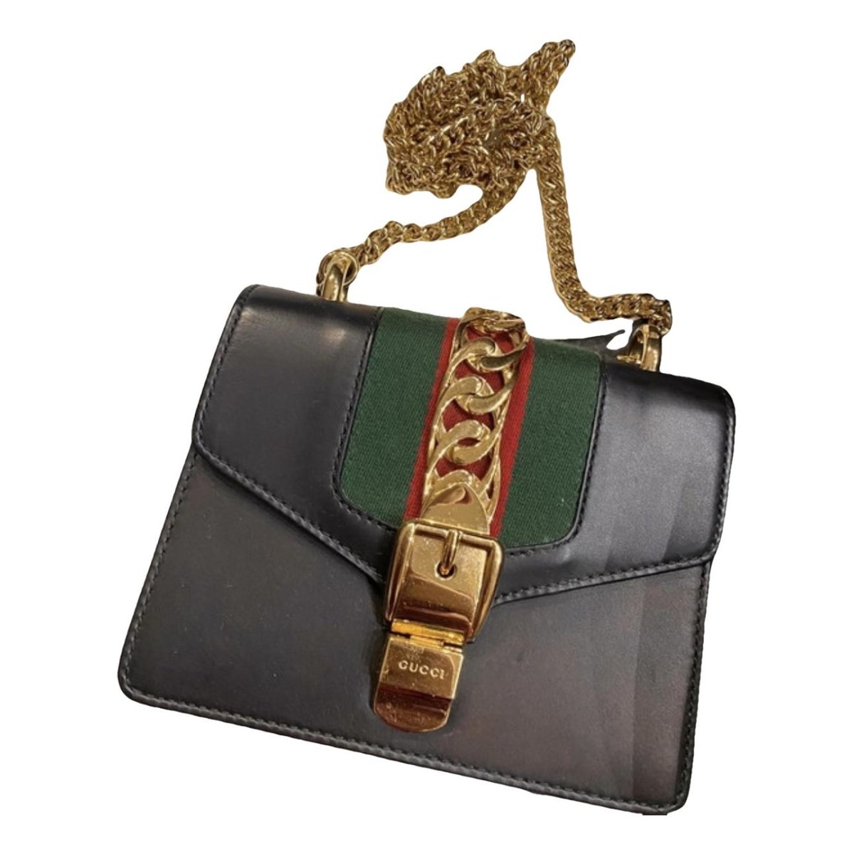 Sylvie Flap Chain leather handbag