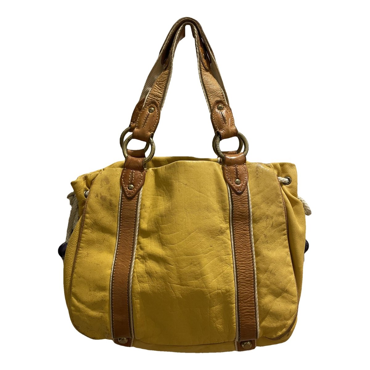The Softshot leather tote