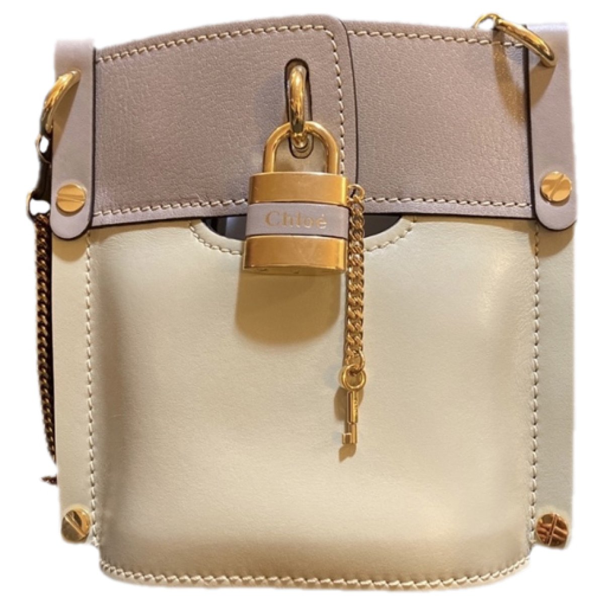 Aby leather handbag