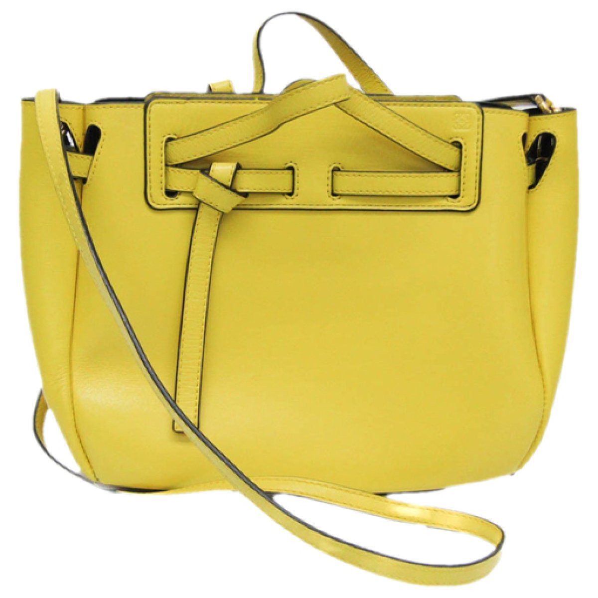 Lazo leather handbag