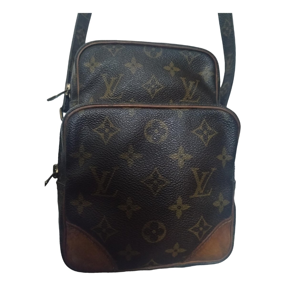 Amazon leather crossbody bag