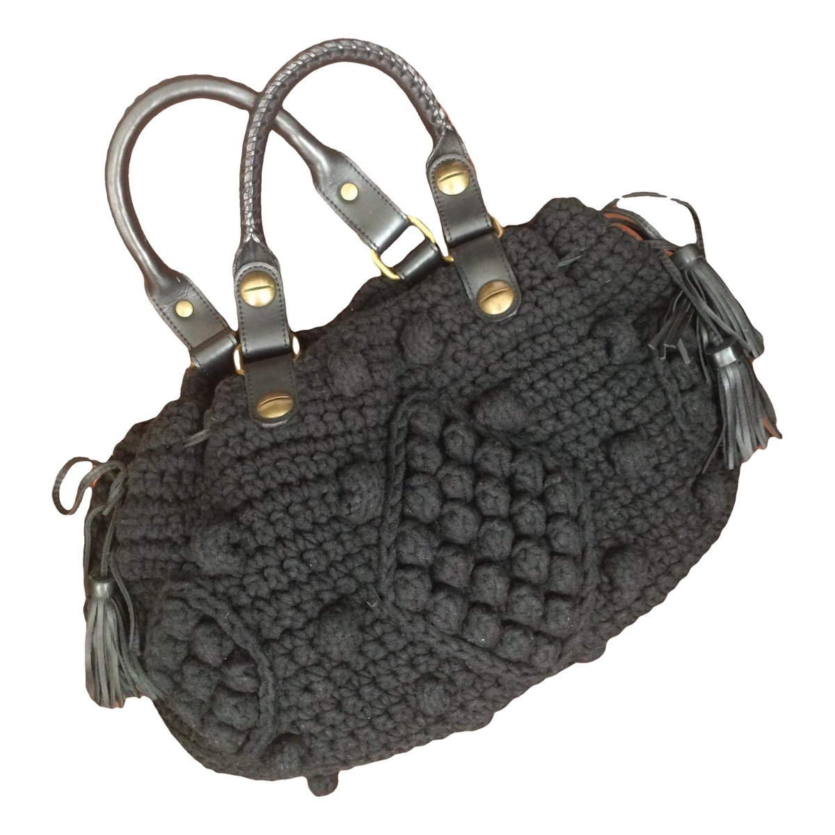 Dublin wool handbag