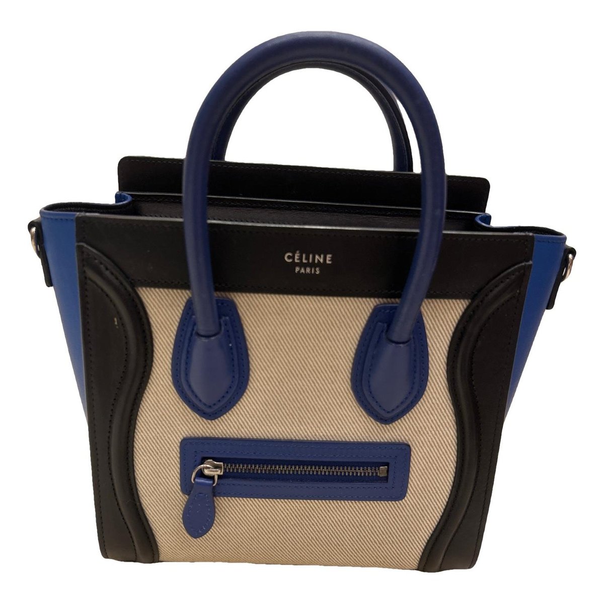Nano Luggage leather handbag