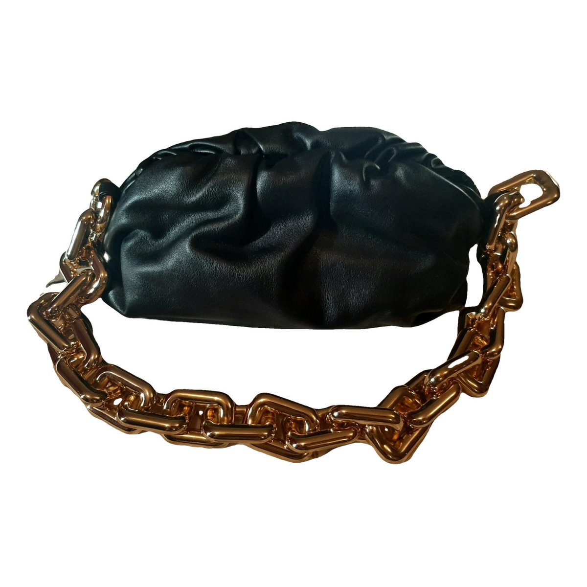 Chain Pouch leather handbag