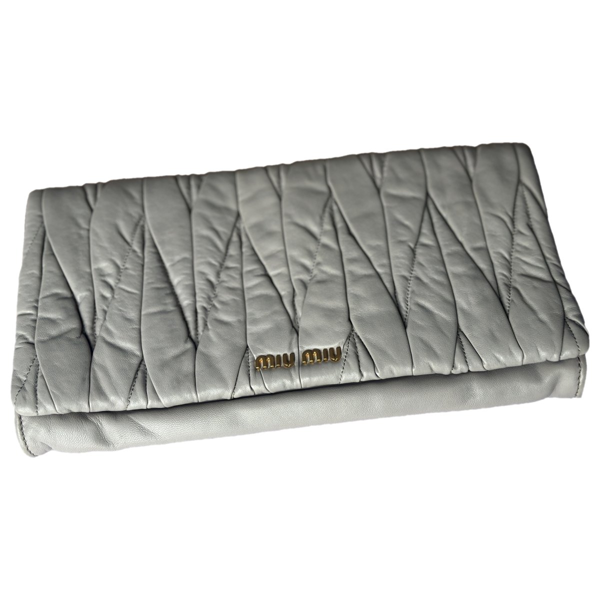 Miu delice leather handbag