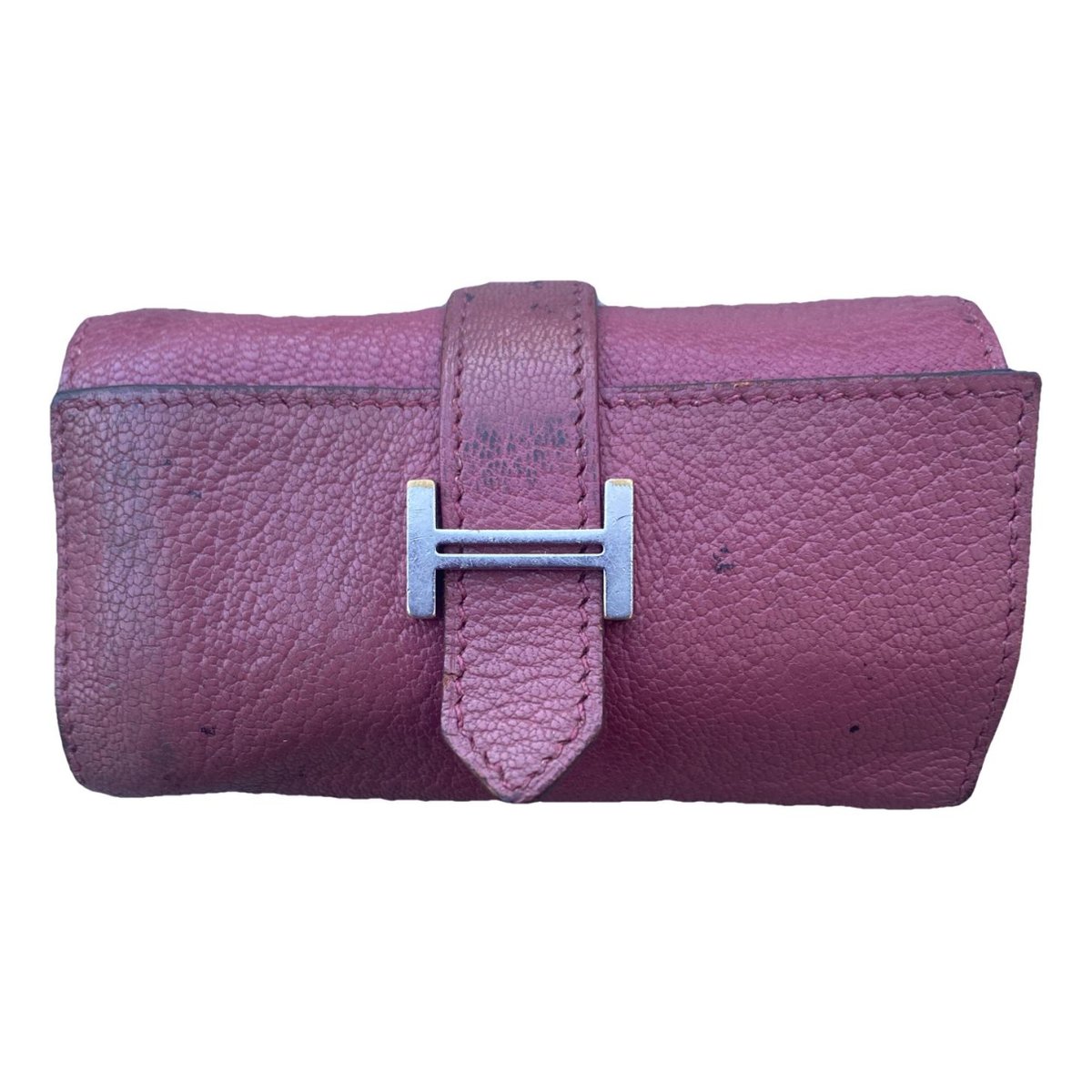 Béarn leather key ring