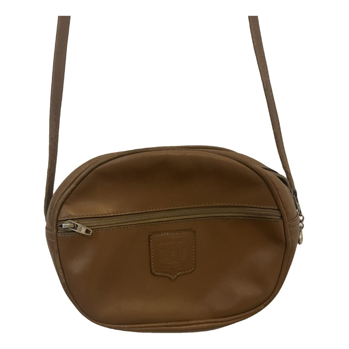 Charm leather crossbody bag