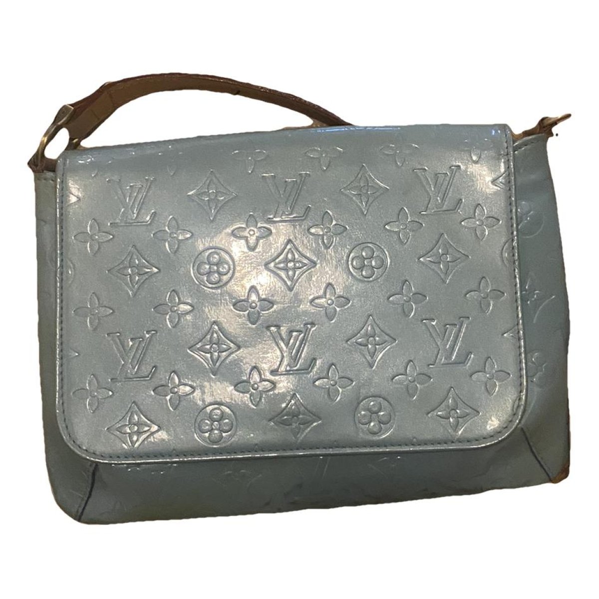 Thompson patent leather handbag