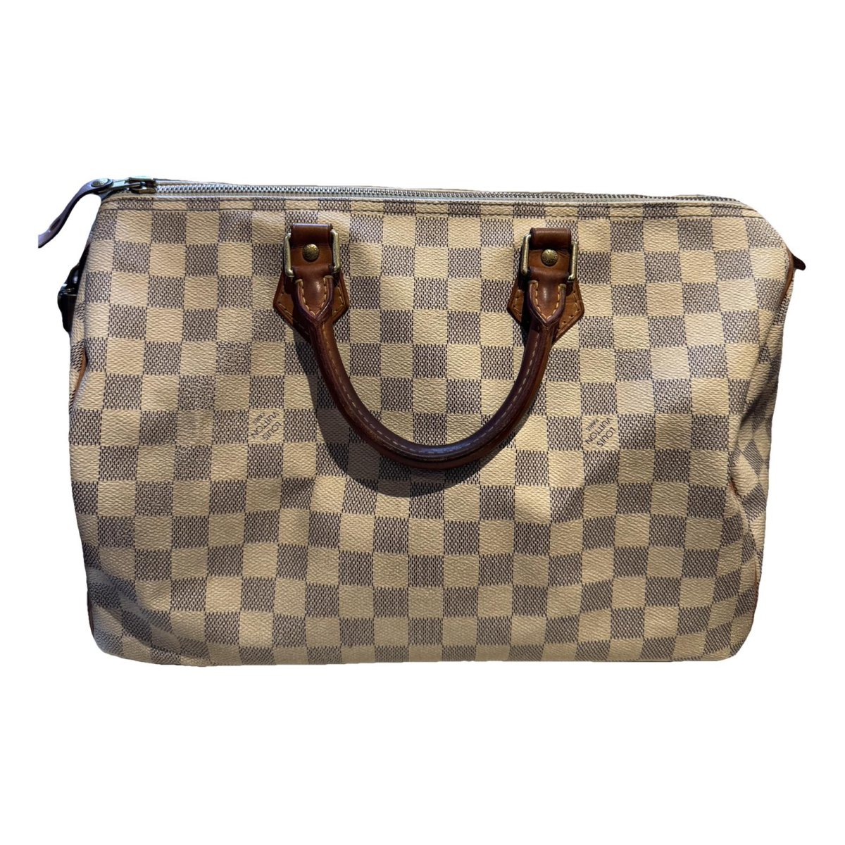 Speedy leather handbag