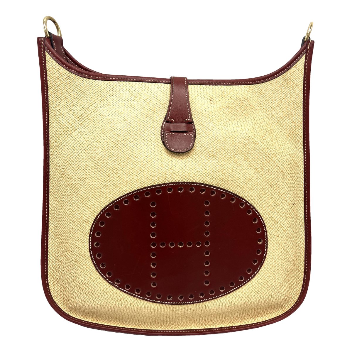 Evelyne leather handbag