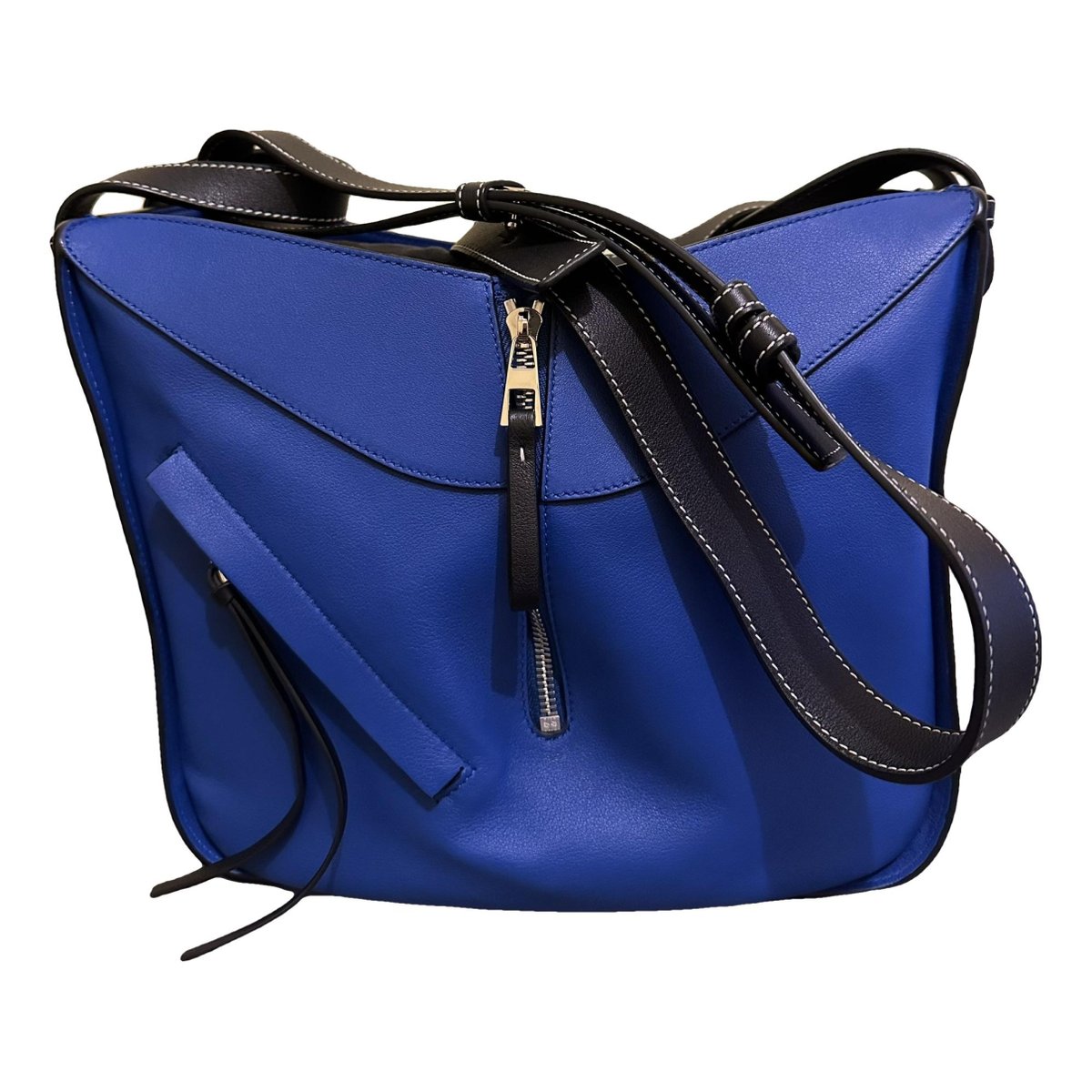 Hammock leather handbag