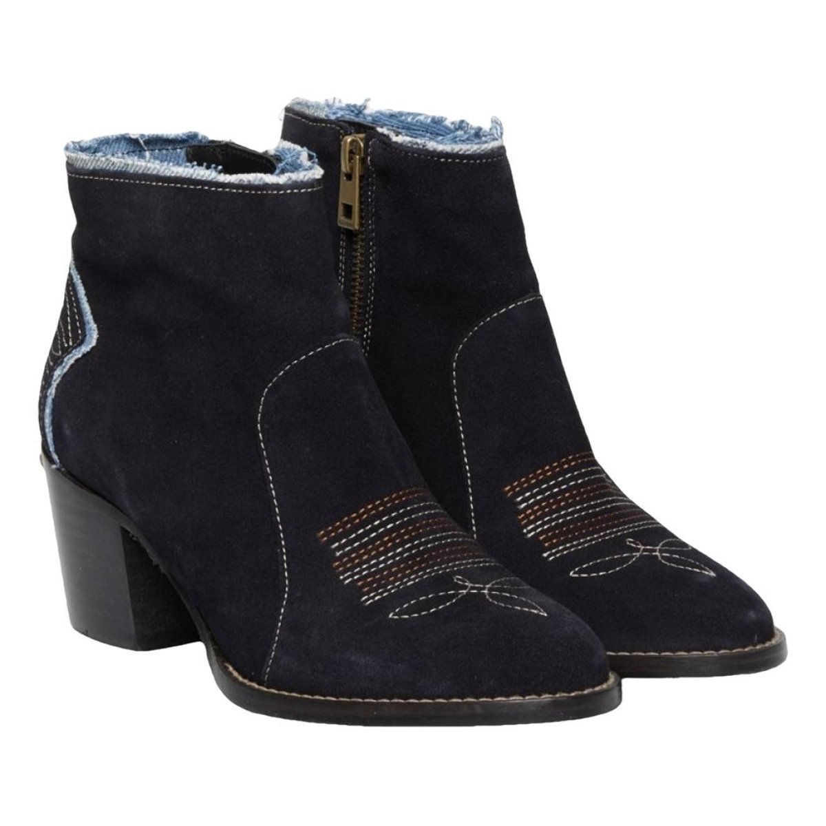 Cara leather ankle boots