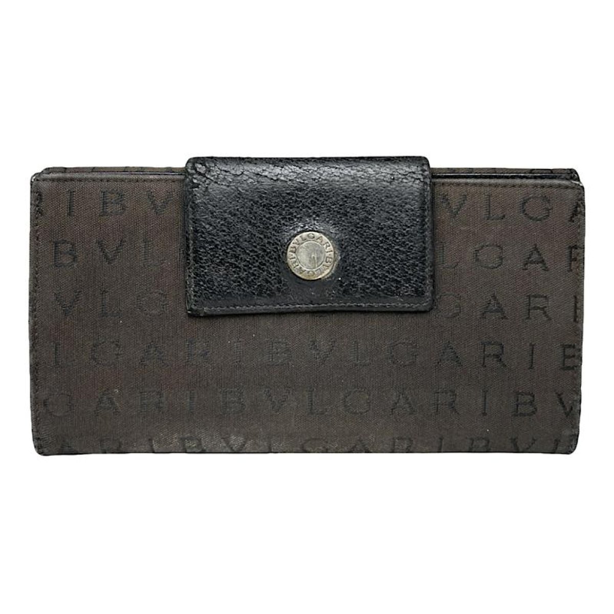Serpenti leather wallet