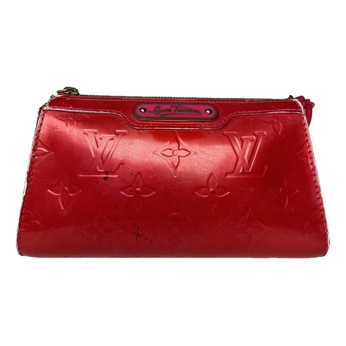 Ana leather clutch bag