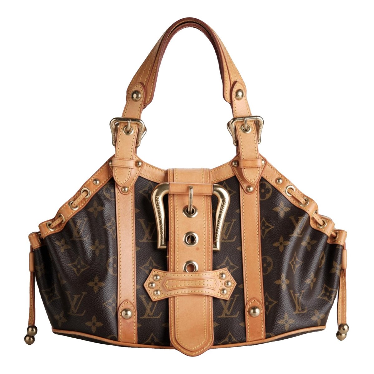 Theda leather handbag