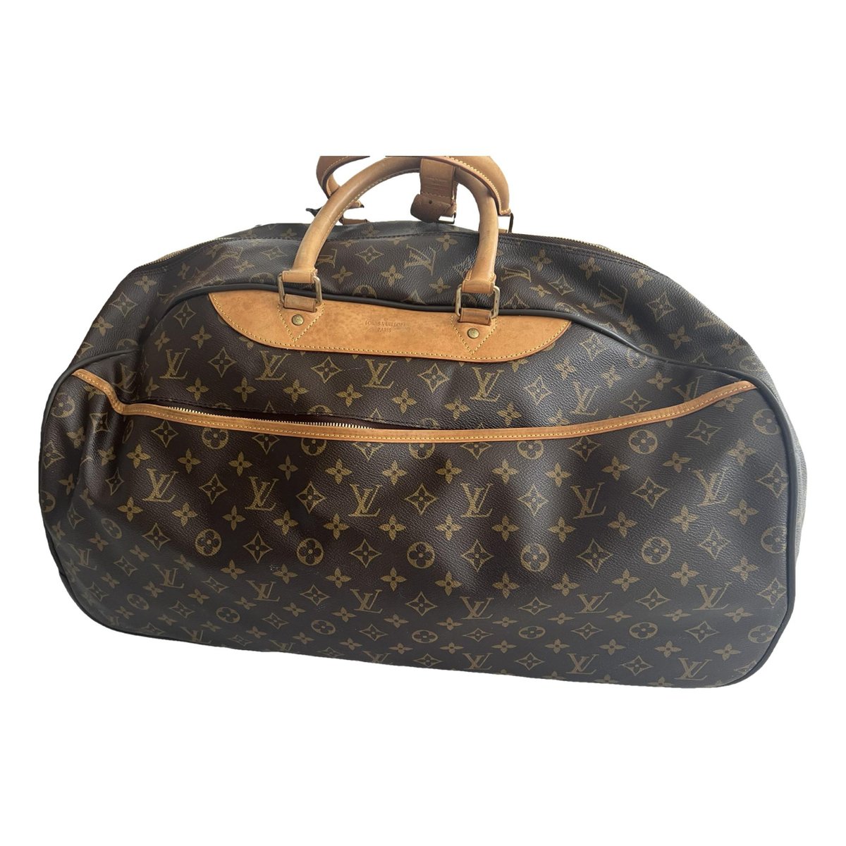 Eole patent leather travel bag