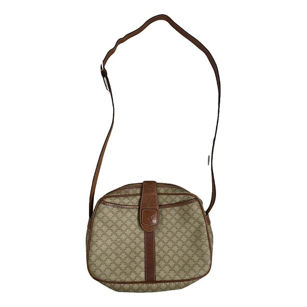 Triomphe Maillon Chain leather crossbody bag