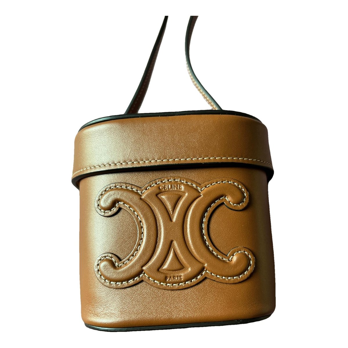 Triomphe leather handbag