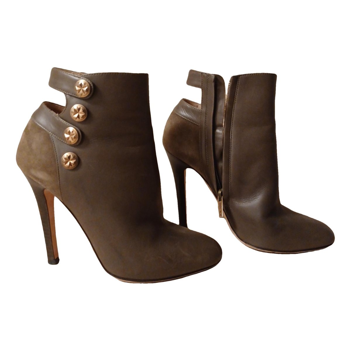 Helaine leather ankle boots