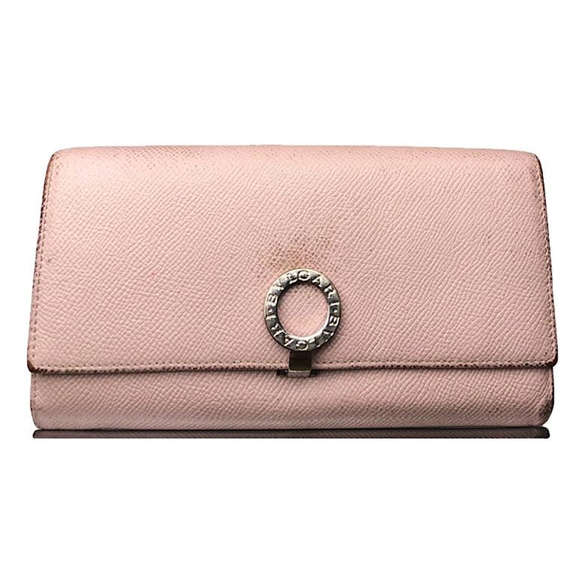Serpenti leather wallet