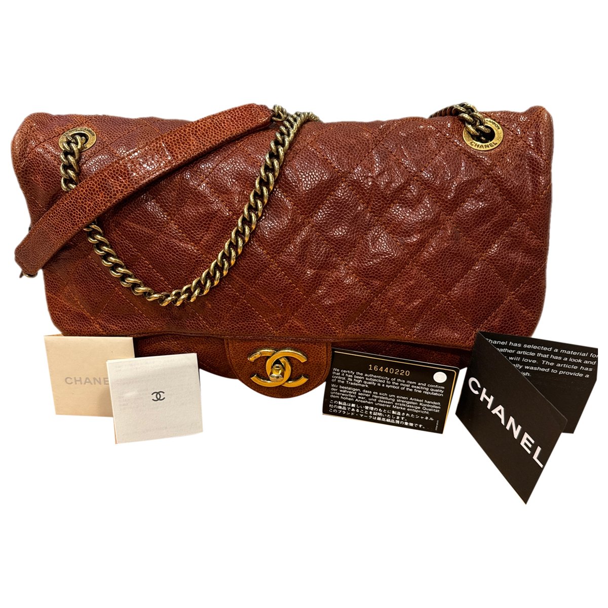 Timeless/Classique Valentine leather handbag