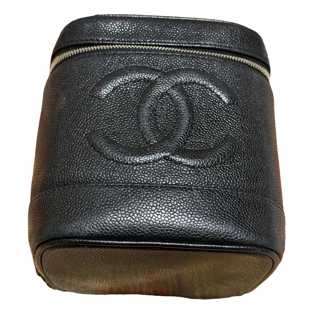 Trendy CC Vanity leather handbag