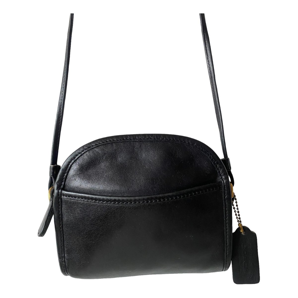Abby duffle leather crossbody bag