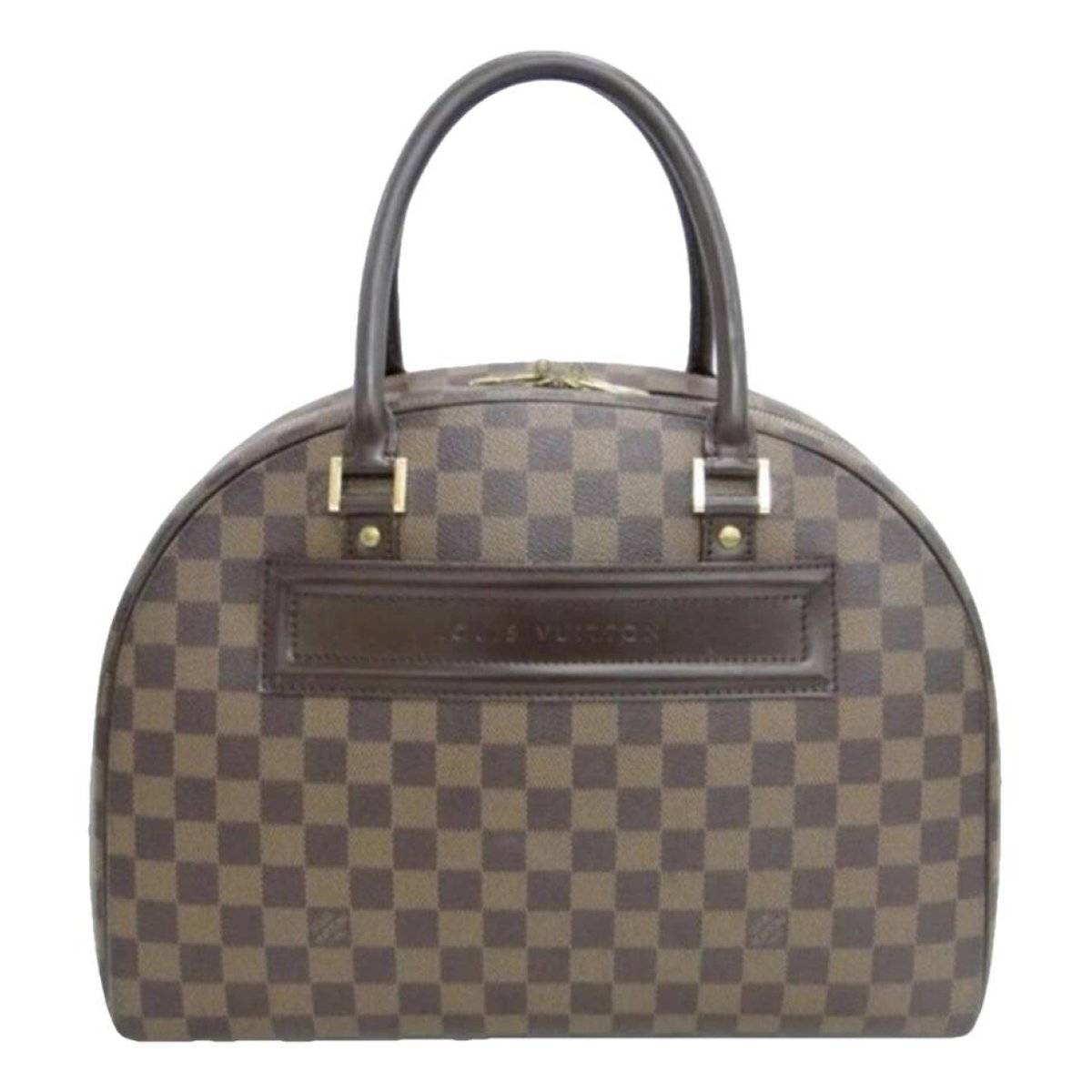 Artsy leather handbag