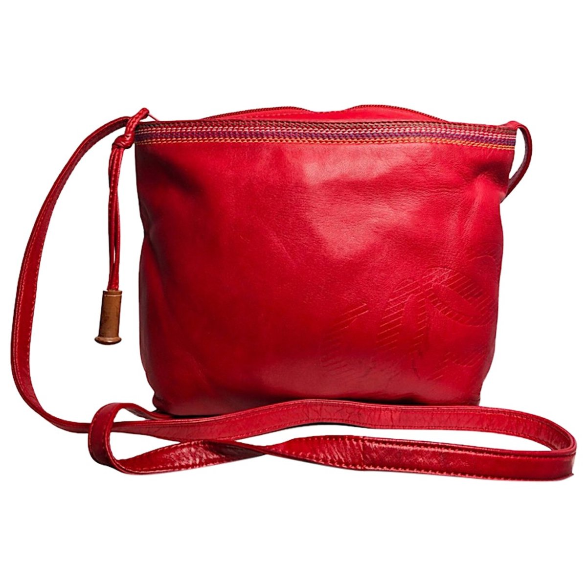 Flamenco leather handbag