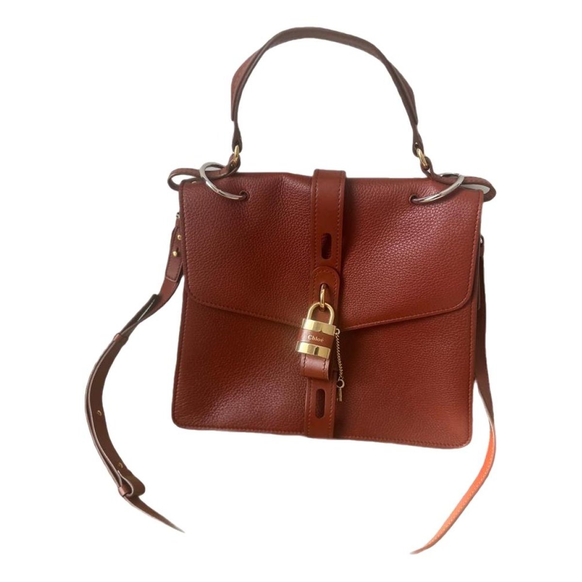 Aby leather handbag