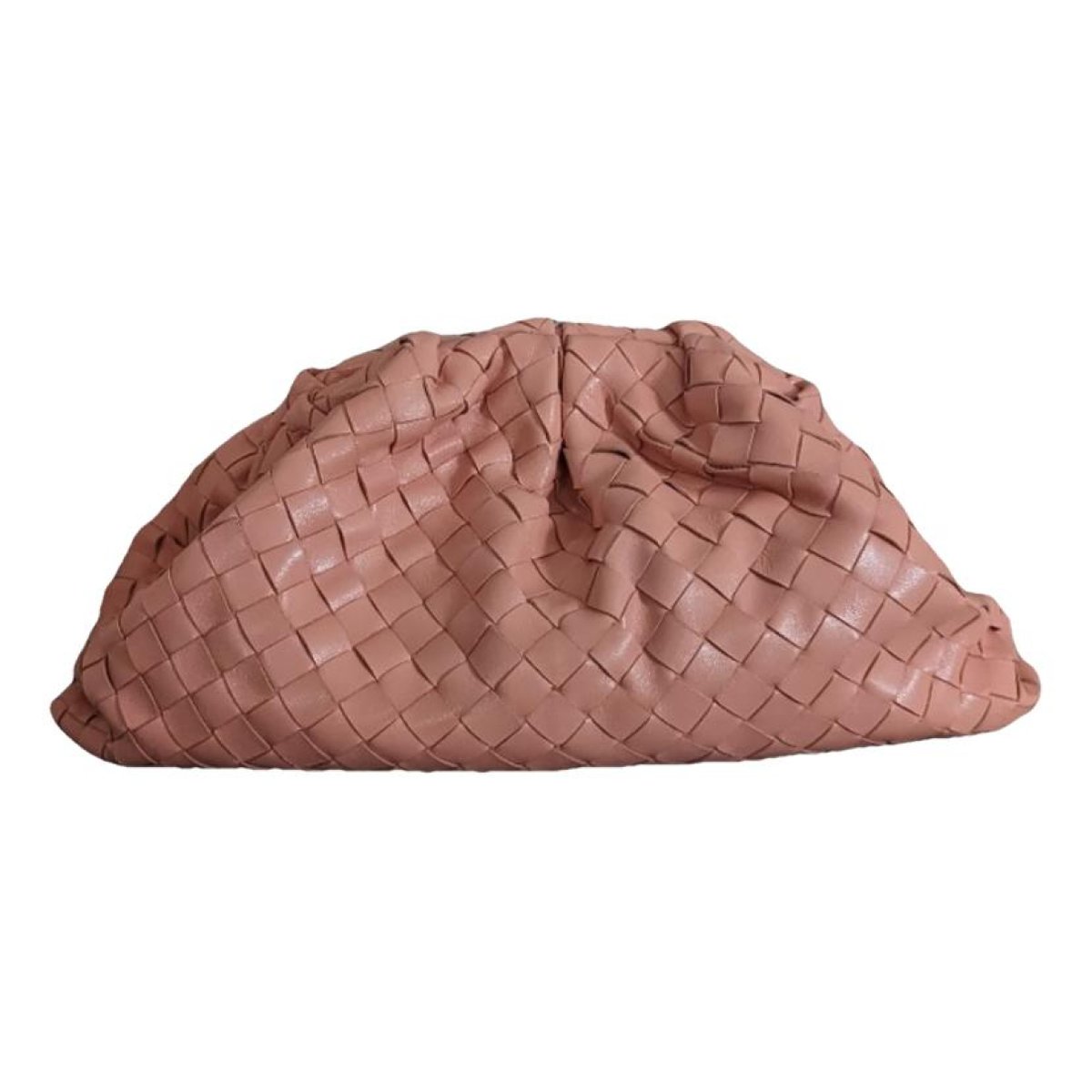 Pouch leather handbag