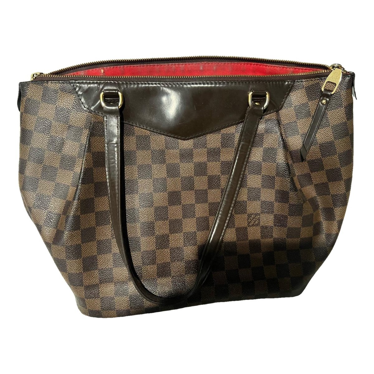 Ambre leather handbag