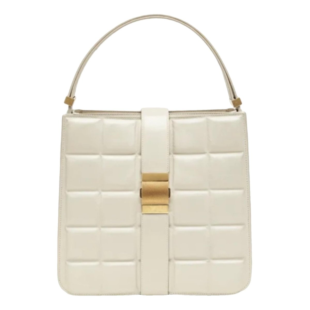 Marie Padded leather handbag