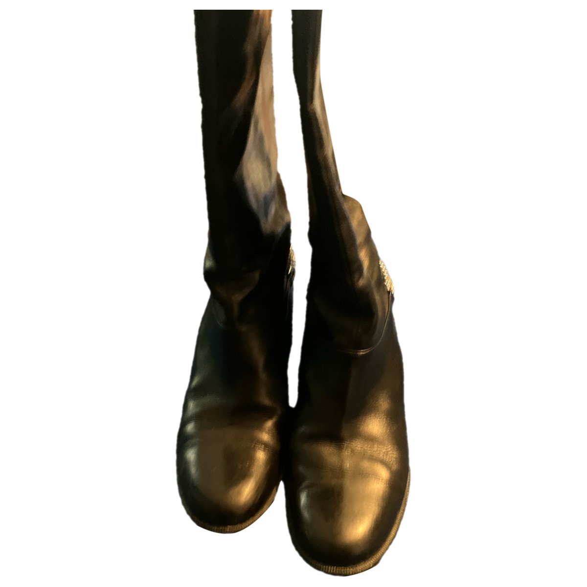Cate leather biker boots